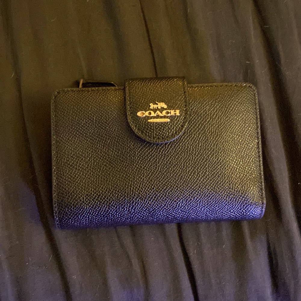 Black Coach Wallet